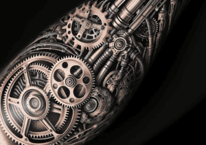 Le migliori zone del corpo per un tatuaggio biomeccanico